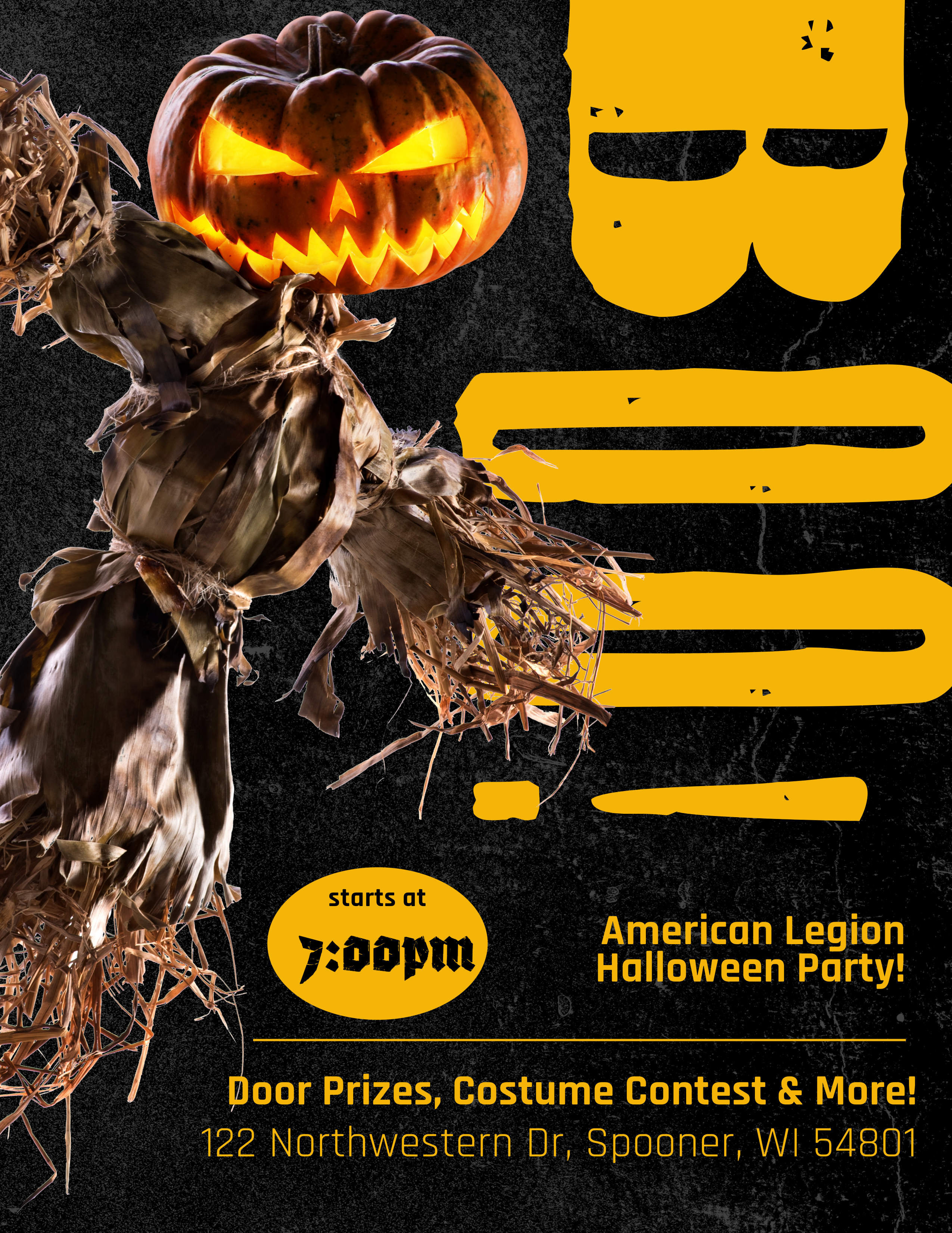 Halloween Party 10/26 @ 7pm