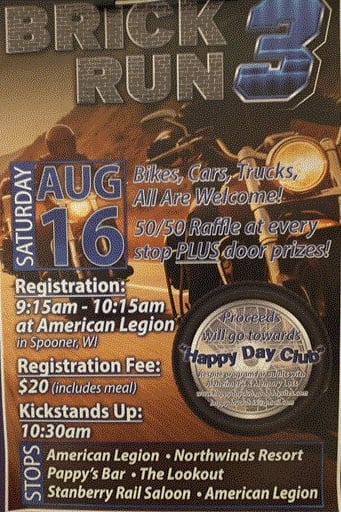 Brick Run 3 Ride & Raffle!