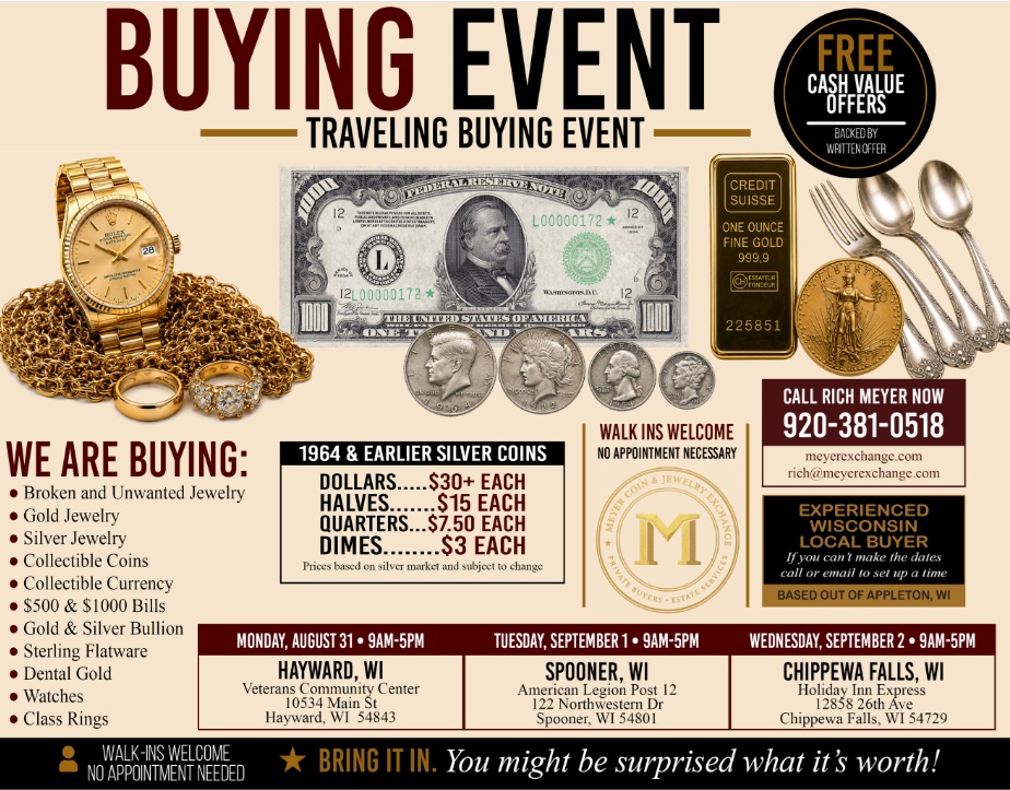 September 1 Gold Buying